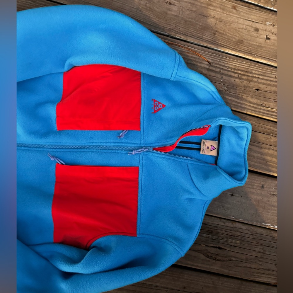 Nike ACG Fleece Colorblock Jacket - Picture 2 of 11
